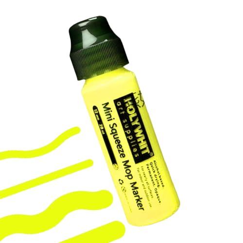 Mop Graffiti Marker, 12mm/20ml Keilspitze Acrylfarbe Marker Graffiti Farbe Schnell Trocknend Nachfüllbarer Fluoreszierender Signaturstift für Alle Oberflächen Mop Graffiti Marker, 12mm/20ml Keilspitze Acrylfarbe Marker Graffiti Farbe Schnell Trocknend Nachfüllbarer Fluoreszierender Signaturstift für Alle Oberflächen von Generisch