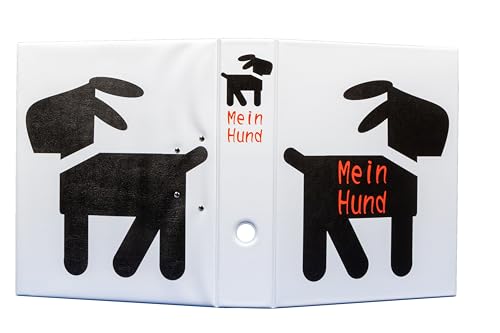 Motiv Ordner A4 - mein Hund– Stabiler PVC-Ordner mit 2-Ring-Mechanik, Made in Germany, langlebiger Sammelordner für Dokumente und Unterlagen, kein Import Motiv Ordner A4 - mein Hund– Stabiler PVC-Ordner mit 2-Ring-Mechanik, Made in Germany, langlebiger Sammelordner für Dokumente und Unterlagen, kein Import von Generisch