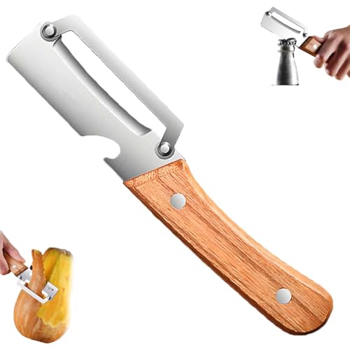 Multi Functional Vegetable Peeler for Kitchen, Ultra Sharp Stainless Steel Blades with Non-Slip Ergonomic Handles with Bottle Opener, for Fruit, Carrot & Potato (1pc) von Generisch