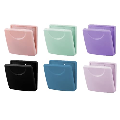 Multifunctional magnetic note clip - 6-pack refrigerator/office/travel magnetic paper clips von Generisch