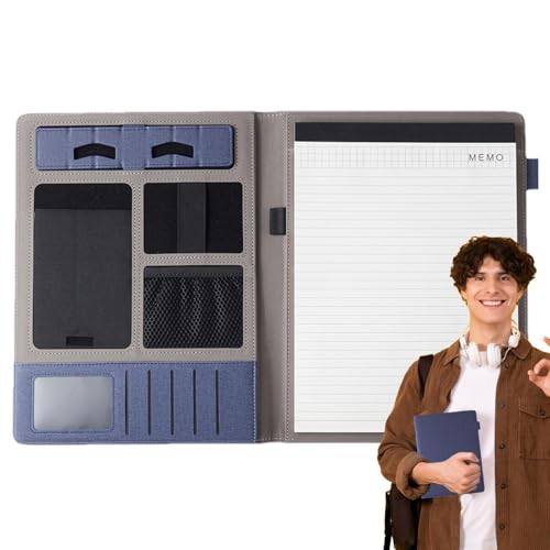 Multifunktionaler kommerzieller Binder – Organizer für Notizbücher, A4-Konferenz | Dokumentenmappe für Besprechungen, Arbeitszimmer, Konferenzraum, von Generisch