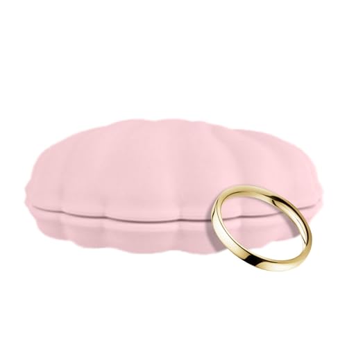 Muschel-Schmuckschatulle für Damen, Silikon-Armband-Box, Ohrring-Box, Muschel, Schmuck-Aufbewahrungsbox, Vitrine, Organizer, Box, Dekoration für Halskette Muschel-Schmuckschatulle für Damen, Silikon-Armband-Box, Ohrring-Box, Muschel, Schmuck-Aufbewahrungsbox, Vitrine, Organizer, Box, Dekoration für Halskette von Generisch