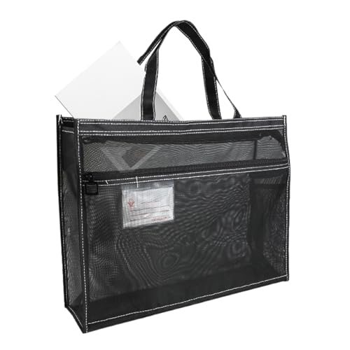 NIEDRIGER LIEFERUMFANG KUNST MESH, 17 x 13 x 4,4 Zoll Transparenter Dokumentenordner mit Griff und Reißverschluss - TOTE BAG A3 für Kunstwerke, Grafiken und Lehrmaterialien NIEDRIGER LIEFERUMFANG KUNST MESH, 17 x 13 x 4,4 Zoll Transparenter Dokumentenordner mit Griff und Reißverschluss - TOTE BAG A3 für Kunstwerke, Grafiken und Lehrmaterialien von Generisch