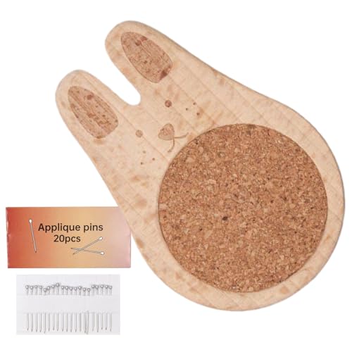 Nadelkissen | Niedliches Holznadelkissen,Nähen Sticken Stricken Zubehör Für Zuhause Bett Reparatur Garn von Generisch