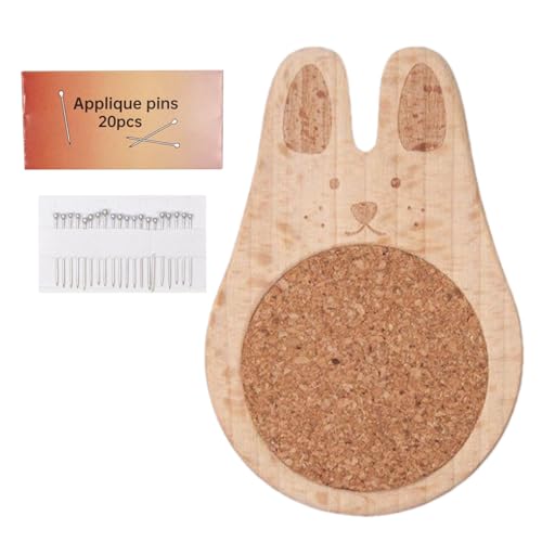 Nadelkissen zum Nähen, niedlich, aus Holz, mit 20 Nadeln, tragbare Stricknadeln für Stickerei, Nähen, Kleidung, Reparatur Nadelkissen zum Nähen, niedlich, aus Holz, mit 20 Nadeln, tragbare Stricknadeln für Stickerei, Nähen, Kleidung, Reparatur von Generisch