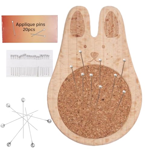 Nadelkissen zum Nähen, niedliches Holznadelkissen, Bastelzubehör für Zuhause, Arbeit, Kleidung, Reparaturen, Nähen, tägliche Projekte, Bett Nadelkissen zum Nähen, niedliches Holznadelkissen, Bastelzubehör für Zuhause, Arbeit, Kleidung, Reparaturen, Nähen, tägliche Projekte, Bett von Generisch