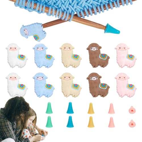Nadelspitzenschutz – Stricknadelstopper, niedlich, Stricknadelspitzenstopper, Alpaka-Form, Spitzen-Stopper, Schutz, Stricknadel-Stopper, Silikon-Stopper, niedlich Nadelspitzenschutz – Stricknadelstopper, niedlich, Stricknadelspitzenstopper, Alpaka-Form, Spitzen-Stopper, Schutz, Stricknadel-Stopper, Silikon-Stopper, niedlich von Generisch