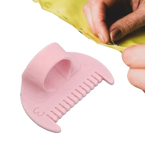 Nähhilfe für Handnäharbeiten – Fingerhut-Pads und Nadelfingerschutz, Quilt-Ausrichtungswerkzeug für Bastler, Nähassistent für Schneider-, Stick- und Nähprojekte Nähhilfe für Handnäharbeiten – Fingerhut-Pads und Nadelfingerschutz, Quilt-Ausrichtungswerkzeug für Bastler, Nähassistent für Schneider-, Stick- und Nähprojekte von Generisch