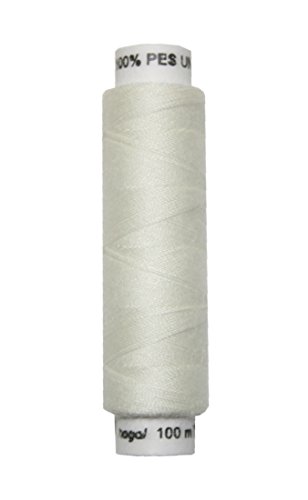 Nähmaschinen Nähgarn 100 m Polyester UNIPOLY 14x2 hellbeige (0121) von Generisch