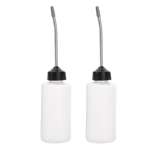 Nähmaschinen-Öl, Maschinenölflasche, 2 Stück Nadelspitzen-Flasche, Nadelölerflaschen, 120 ml, präziser langer Auslauf, Applikator für Faden, Turbine, Kabel, Haushalt, Handwerk, Industrie, Automobil Nähmaschinen-Öl, Maschinenölflasche, 2 Stück Nadelspitzen-Flasche, Nadelölerflaschen, 120 ml, präziser langer Auslauf, Applikator für Faden, Turbine, Kabel, Haushalt, Handwerk, Industrie, Automobil von Generisch