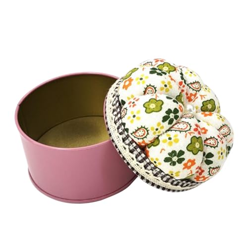 Nähnadelkissen,Nadelkissen zum Nähen,Nadelkissenhalter - Kürbisförmiges Nadelkissen mit Aufbewahrungsbox. Nadelkissen zum Nähen für Handarbeiten Nähnadelkissen,Nadelkissen zum Nähen,Nadelkissenhalter - Kürbisförmiges Nadelkissen mit Aufbewahrungsbox. Nadelkissen zum Nähen für Handarbeiten von Generisch