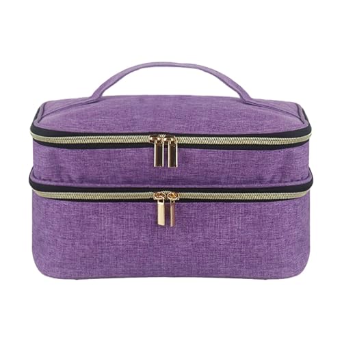 Nähzubehör Aufbewahrungsbox - Nähkasten | doppellag| Doppellagiger Nähkasten für Zubehör | Wasserdichter Nähtaschen-Organizer, Nähkoffer-Organizer, Nähaufbewahrungsbox, großes Fassungsvermögen, Zwei- Nähzubehör Aufbewahrungsbox - Nähkasten | doppellag| Doppellagiger Nähkasten für Zubehör | Wasserdichter Nähtaschen-Organizer, Nähkoffer-Organizer, Nähaufbewahrungsbox, großes Fassungsvermögen, Zwei- von Generisch