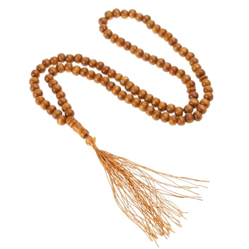 Natürliche 8 mm Holzperlen, Muslime, Tasbih, Gebetsperlen, 99 Holz-Rosenkranz, Misbaha-Perlen, Religionsgeschenke Natürliche 8 mm Holzperlen, Muslime, Tasbih, Gebetsperlen, 99 Holz-Rosenkranz, Misbaha-Perlen, Religionsgeschenke von Generisch