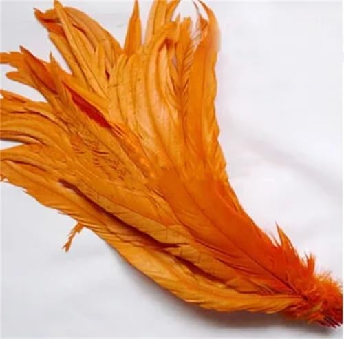 Natürliche Hahnschwanzfedern, 100 Stück/Lots 25–45 cm, DIY, Kleidung, Schmuck, Dekoration, Party, Orange, 35–40 cm Natürliche Hahnschwanzfedern, 100 Stück/Lots 25–45 cm, DIY, Kleidung, Schmuck, Dekoration, Party, Orange, 35–40 cm von Generisch