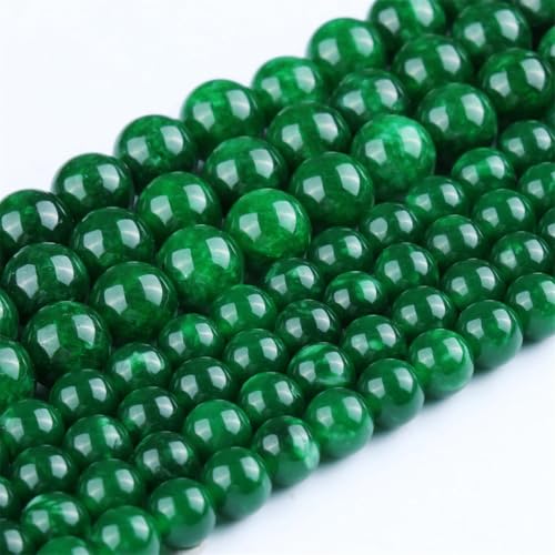 Natürliche Jaspis, lose Steinperlen für Schmuckherstellung, Armbänder, DIY, ES, Großhandel, C, 4 mm (90–95 Stück) von Generisch