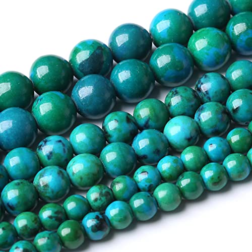 Natürliche Phönix-Steinperlen, rund, lose Steinperlen für Schmuckherstellung, Armband, 38,1 cm, 10 mm, 36 Stück Natürliche Phönix-Steinperlen, rund, lose Steinperlen für Schmuckherstellung, Armband, 38,1 cm, 10 mm, 36 Stück von Generisch