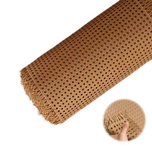 Natürliche Rattan-Rolle – wasserdichtes Wiener Stroh für DIY-Möbel, Stühle und Bastelarbeiten – 50 x 100 cm (braun 40 x 400 cm) – vielseitiges und umweltfreundliches Material von Generisch