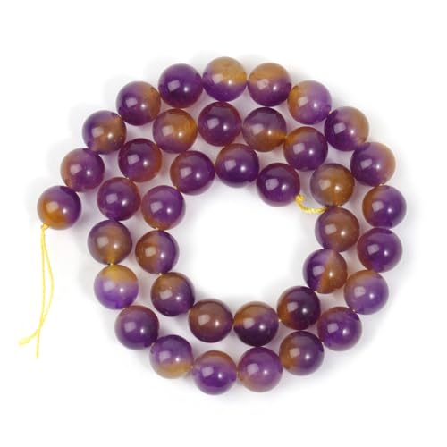 Naturstein-Perlen, rund, lose Abstandshalter, Perlen für Schmuckherstellung, DIY-Armbänder, 38,1 cm, 6/8/10 mm, 17, 10 mm, 36 Stück Naturstein-Perlen, rund, lose Abstandshalter, Perlen für Schmuckherstellung, DIY-Armbänder, 38,1 cm, 6/8/10 mm, 17, 10 mm, 36 Stück von Generisch