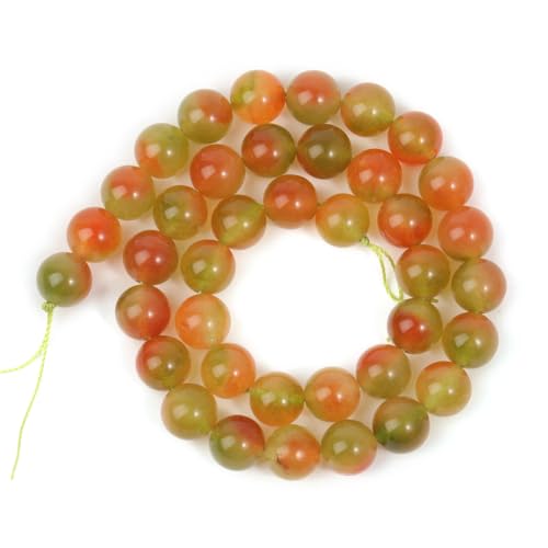 Naturstein-Perlen, rund, lose Abstandshalter-Perlen für Schmuckherstellung, DIY-Armbänder, 38,1 cm, 6/8/10 mm, 15, 8 mm, 46 Stück Naturstein-Perlen, rund, lose Abstandshalter-Perlen für Schmuckherstellung, DIY-Armbänder, 38,1 cm, 6/8/10 mm, 15, 8 mm, 46 Stück von Generisch