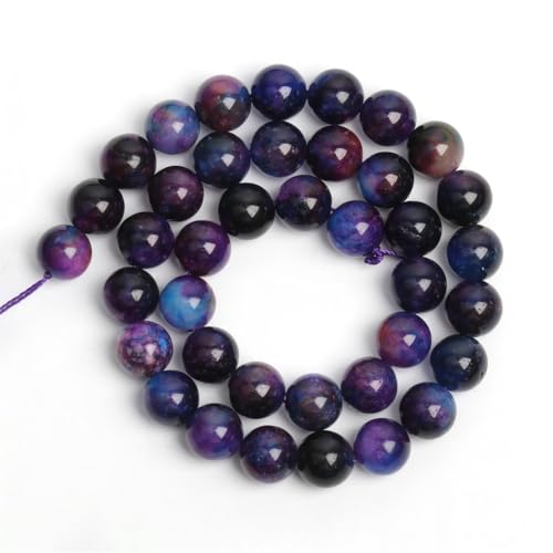 Naturstein-Perlen, rund, lose Abstandshalter-Perlen für Schmuckherstellung, DIY-Armbänder, 38,1 cm, 6/8/10 mm, 24 mm, 8 mm, 46 Stück Naturstein-Perlen, rund, lose Abstandshalter-Perlen für Schmuckherstellung, DIY-Armbänder, 38,1 cm, 6/8/10 mm, 24 mm, 8 mm, 46 Stück von Generisch
