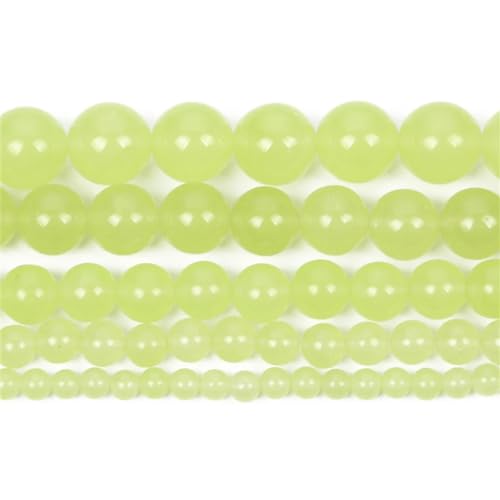 Natursteinperlen, Chalcedon, rund, lose für Schmuckherstellung, Halsketten, Armbänder und Ohrringe, H8143, 8 mm, 44–46 Stück Natursteinperlen, Chalcedon, rund, lose für Schmuckherstellung, Halsketten, Armbänder und Ohrringe, H8143, 8 mm, 44–46 Stück von Generisch
