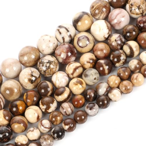 Natursteinperlen, Tigerauge, Achate, rund, lose Perlen für Schmuckherstellung, DIY-Armbänder, 4–12 mm, 9, 8 mm, 44–46 Stück Natursteinperlen, Tigerauge, Achate, rund, lose Perlen für Schmuckherstellung, DIY-Armbänder, 4–12 mm, 9, 8 mm, 44–46 Stück von Generisch