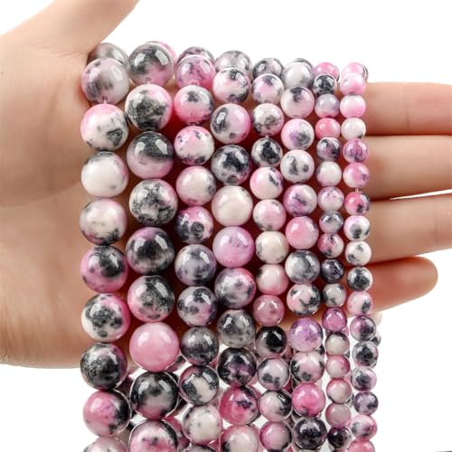 Natursteinperlen, Tigerauge, Amethyste, runde Perlen für Schmuckherstellung, DIY, Armband, Halskette, 38, 10 mm, 36–38 Stück Natursteinperlen, Tigerauge, Amethyste, runde Perlen für Schmuckherstellung, DIY, Armband, Halskette, 38, 10 mm, 36–38 Stück von Generisch