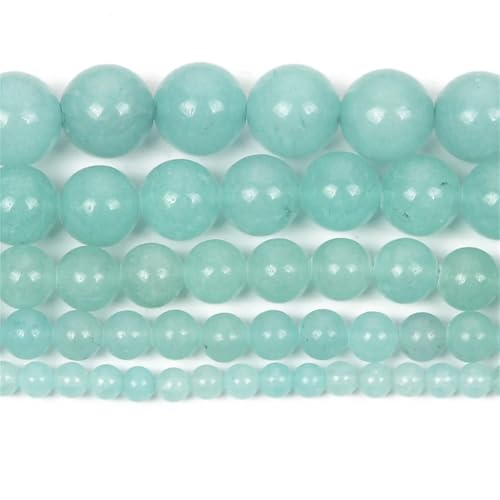 Natursteinperlen, rund, lose für Schmuckherstellung, Halsketten, zum Auffinden von Armbändern, Ohrringen, Strang, 4–12 mm, 48, 12 mm, 29–30 Stück Natursteinperlen, rund, lose für Schmuckherstellung, Halsketten, zum Auffinden von Armbändern, Ohrringen, Strang, 4–12 mm, 48, 12 mm, 29–30 Stück von Generisch