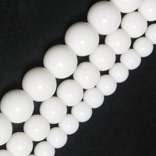 Natursteinperlen für Schmuckherstellung, 6 mm, natürliche Tridacna-Steine, runde lose Perlen, Armbandherstellung Natursteinperlen für Schmuckherstellung, 6 mm, natürliche Tridacna-Steine, runde lose Perlen, Armbandherstellung von Generisch