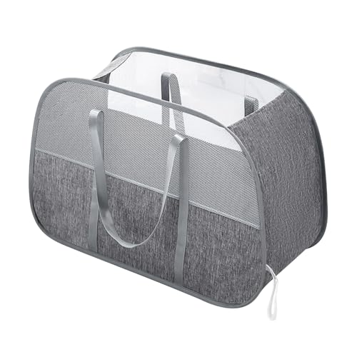 Netz-Wäschekorb, faltbarer Wäschekorb, Netzstoff, Kinderzimmer-Organizer für Kleidung, , Outdoor, Camping, Unterwäsche, Waschsalon, Schlafsaal Netz-Wäschekorb, faltbarer Wäschekorb, Netzstoff, Kinderzimmer-Organizer für Kleidung, , Outdoor, Camping, Unterwäsche, Waschsalon, Schlafsaal von Generisch
