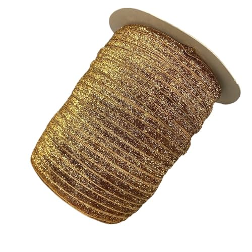 Neu 6mm Glitter Samt Band Keine Elastische Single Gesicht Band Stirnband Clips Bogen Dekoration(21) von Generisch