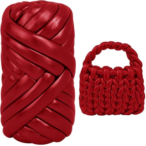 Neuer Metallicfaden, helles Ledermaterial, geflochtener Schlaucharm, geflochtene Wolle, grobes Garn, Schlauchgarn, geeignet für handgewebte Taschen, Körbe, Kissen, Haustierkörbe,500g Neuer Metallicfaden, helles Ledermaterial, geflochtener Schlaucharm, geflochtene Wolle, grobes Garn, Schlauchgarn, geeignet für handgewebte Taschen, Körbe, Kissen, Haustierkörbe,500g von Generisch
