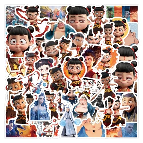 Nezha Aobing Aufkleber für legendäre Film-Fans, 120 Stück Nezha Aobing Aufkleber für legendäre Film-Fans, 120 Stück von Generisch
