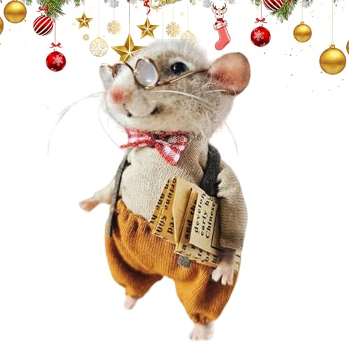 Niedliche Filzmäuse, Filzen Starterset Kinder, Nadelfilz Weihnachtsmäuse Handarbeiten, Cartoon Mäuse Als Spielzeug, Nadelfilzen Weihnachten Deko, Für Mädchen Niedliche Filzmäuse, Filzen Starterset Kinder, Nadelfilz Weihnachtsmäuse Handarbeiten, Cartoon Mäuse Als Spielzeug, Nadelfilzen Weihnachten Deko, Für Mädchen von Generisch