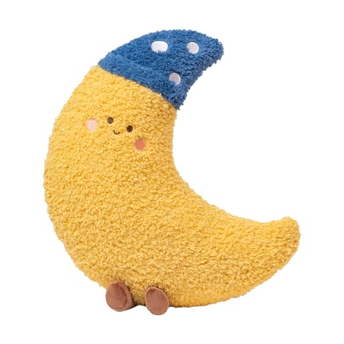 Niedliche Kissen,Sonne Und Mond Kuschelkissen | Weiches Ergonomisches Kissen Aus Plüschstoff Für Nackenentlastung Lendenstütze Schlaf Bett Baby Frauen Niedliche Kissen,Sonne Und Mond Kuschelkissen | Weiches Ergonomisches Kissen Aus Plüschstoff Für Nackenentlastung Lendenstütze Schlaf Bett Baby Frauen von Generisch