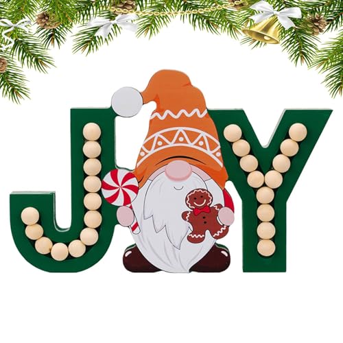 Niedliche Zwerge für den Schreibtisch, JOY Christmas Holzfiguren – niedliche Feiertags-Ornamente, festliche Skulptur für Fensterbank, Foto-Requisiten, Niedliche Zwerge für den Schreibtisch, JOY Christmas Holzfiguren – niedliche Feiertags-Ornamente, festliche Skulptur für Fensterbank, Foto-Requisiten, von Generisch