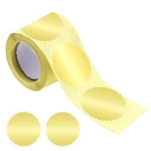 Notary Seals - Folienverschluss-Sticker für Urkunden,100 Stücke Notarfolien Siegel Bürobedarf für Auszeichnungen Archivierung Baby Shower Einladung Hochzeit Notary Seals - Folienverschluss-Sticker für Urkunden,100 Stücke Notarfolien Siegel Bürobedarf für Auszeichnungen Archivierung Baby Shower Einladung Hochzeit von Generisch