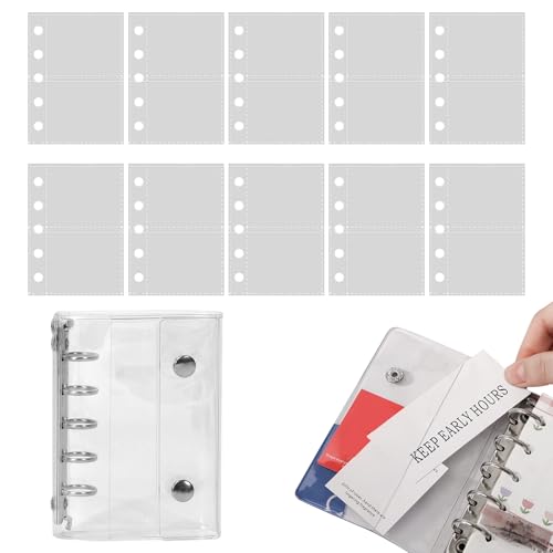 Notebook Füller Papier Klare PVC Abdeckung 5 Ring, Lose Blatt Füller Notizpapier 10 Blatt, Für Sammelalben Bastelarbeiten Auto Flugzeug Reise Scrapbooking Kunst Und Notebook Füller Papier Klare PVC Abdeckung 5 Ring, Lose Blatt Füller Notizpapier 10 Blatt, Für Sammelalben Bastelarbeiten Auto Flugzeug Reise Scrapbooking Kunst Und von Generisch