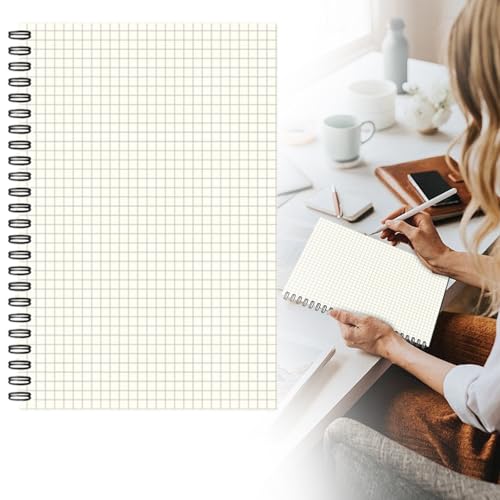 Notizbuch A5 Spirale Notizblock Notebook Spiralblock Kraft Cover Block Skizzenblock Tagebuch Spiralbindung journal buch Geschenk fur College Büro Zurück zur Schule Büro von Generisch