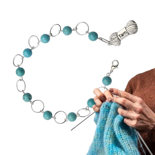 Nummern-Stitching-Marker, Strick-Zählketten | Häkelmarkierer Reihenzähler Charm,Strickreihenzähler, praktische Häkelhilfen zum Weben, Nähen, Stricken und Häkeln Nummern-Stitching-Marker, Strick-Zählketten | Häkelmarkierer Reihenzähler Charm,Strickreihenzähler, praktische Häkelhilfen zum Weben, Nähen, Stricken und Häkeln von Generisch