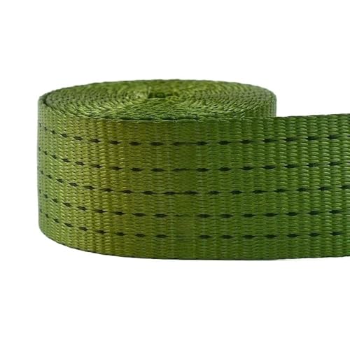 Nylon-Gurtbänder, 25 mm, 38 mm, 50 mm Breite, 1–5 m Länge, Bänder zur Sicherung von Frachtgepäck(Army Green-50mm,3Meters) von Generisch