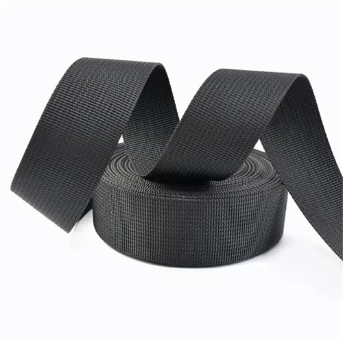 Nylon-Gurtband, Breite 20 mm bis 50 mm, für Heimwerker, Bastelarbeiten, Taschengurte, Nähprojekte(38mm,10Meters) von Generisch