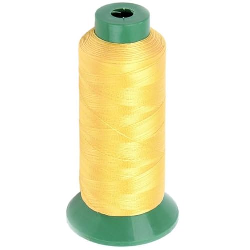 Nylonseil, hochfeste Seide, DIY, glattes Nähgarn, Nähmaschine, mehrere Farben, Nähseil, Haushalt (gelb) von Generisch