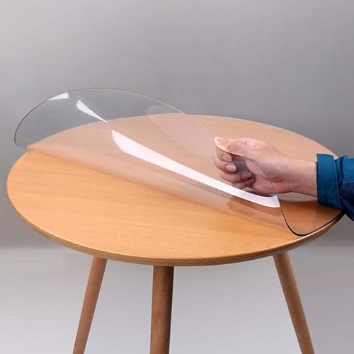 Ölauslaufsichere Tischdecke, wasserdicht, transparente Kunststoffabdeckung, robustes PVC für Esszimmermöbel und Schreibtische Ölauslaufsichere Tischdecke, wasserdicht, transparente Kunststoffabdeckung, robustes PVC für Esszimmermöbel und Schreibtische von Generisch