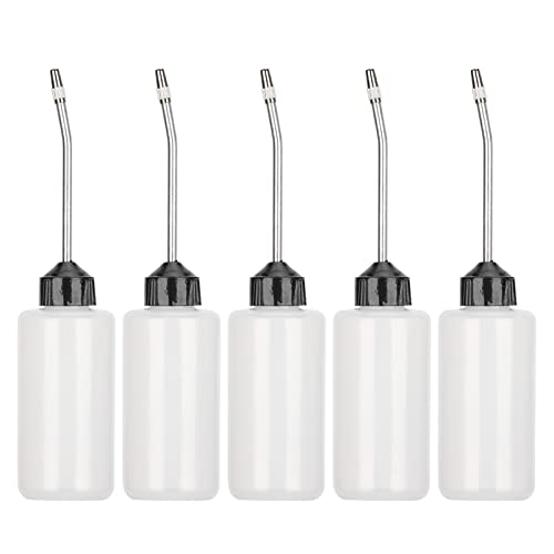 Ölflasche für Nähmaschinen, Ölkanne mit langem verlängertem Auslauf, 5 Stück, 120 ml, Kunststoff, Nähmaschinen-Öl-Spender, Ölflasche für Handwerk, Nähmaschinen und mehr Ölflasche für Nähmaschinen, Ölkanne mit langem verlängertem Auslauf, 5 Stück, 120 ml, Kunststoff, Nähmaschinen-Öl-Spender, Ölflasche für Handwerk, Nähmaschinen und mehr von Generisch