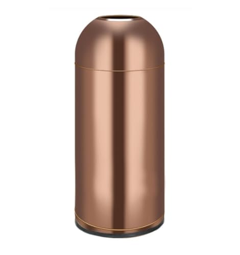 Offener Mülleimer mit Kuppeldach – 48 l gewerblicher Metallabfallbehälter für Hotels, Einkaufszentren, Cafés, den Außenbereich, perfekt für Zuhause, Terrasse und Garten Offener Mülleimer mit Kuppeldach – 48 l gewerblicher Metallabfallbehälter für Hotels, Einkaufszentren, Cafés, den Außenbereich, perfekt für Zuhause, Terrasse und Garten von Generisch
