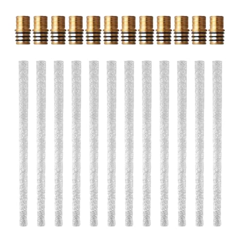 Oil Lamps Wicks, Tiki Torches 12 Pack Wick, Long Lasting & Effective, Tiki Torch Wick for Outdoor Decor, Whiskey Jars, Beginners, Family Gatherings and Friends Parties Oil Lamps Wicks, Tiki Torches 12 Pack Wick, Long Lasting & Effective, Tiki Torch Wick for Outdoor Decor, Whiskey Jars, Beginners, Family Gatherings and Friends Parties von Generisch