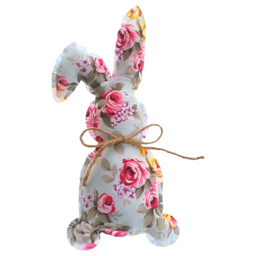 Osterhase Tablett Korb Dekoration Ornament Urlaub Dekoration Dekorationen Protonenverstärker (C, Einheitsgröße) von Generisch