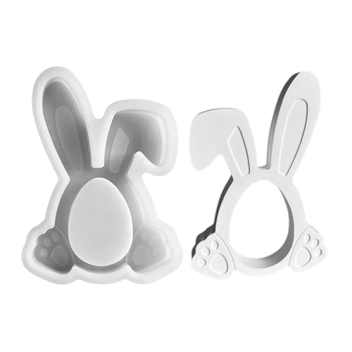 Osterhasen-Kerzenform – Schokoladen- und Süßigkeitenform, hohles Hasenei-Harz, Gießform, Kerzenherstellung, flexible Osterharz-Formen, handgefertigte Fondant-Kuchen-Schokolade Osterhasen-Kerzenform – Schokoladen- und Süßigkeitenform, hohles Hasenei-Harz, Gießform, Kerzenherstellung, flexible Osterharz-Formen, handgefertigte Fondant-Kuchen-Schokolade von Generisch