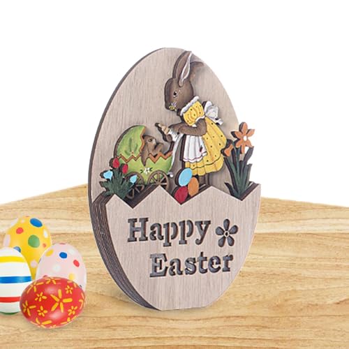 Ostern-Mittelstück-Tischdekorationen,Ostern-Tischdekorationen aus - Leuchtende Holzschnitzereien Osterdekorationen,Niedliche, exquisite Tischdekorationen, festliche Heimdekoration für Bücherregal Ostern-Mittelstück-Tischdekorationen,Ostern-Tischdekorationen aus - Leuchtende Holzschnitzereien Osterdekorationen,Niedliche, exquisite Tischdekorationen, festliche Heimdekoration für Bücherregal von Generisch